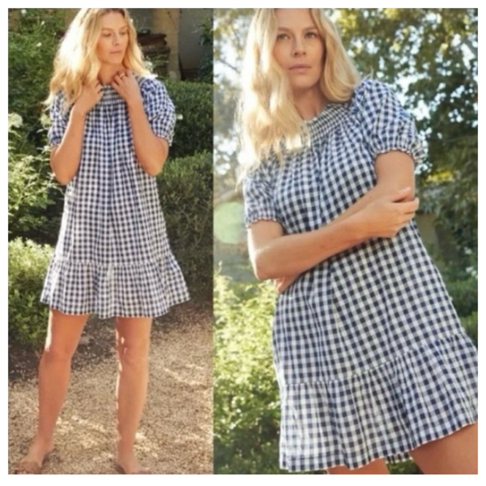 LAKE Veranda Dress in Navy L A K E size medium